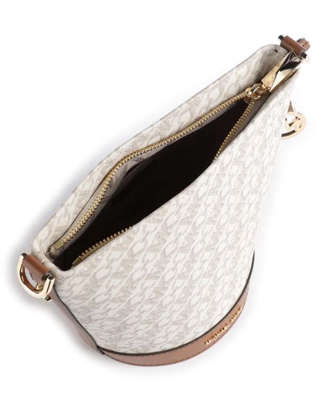 michael kors townsend|Michael Kors canvas bucket bag.